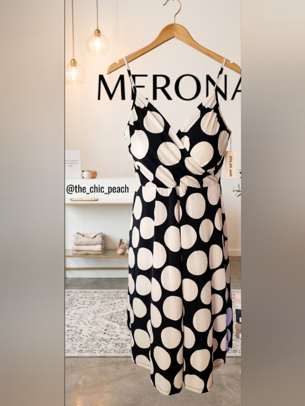 NWOT MERONA Polka Dot Dress SIZE XXL